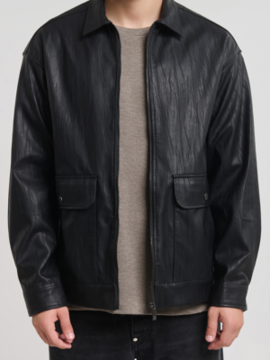 ROYAL DENIM - KITAMI 5168 FAUX LEATHER JACKET