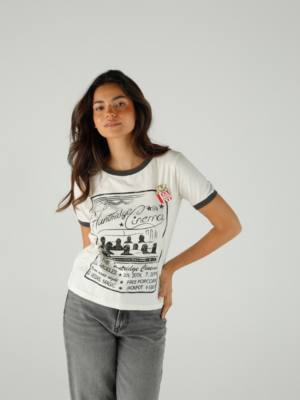 ONE TEE - T-SHIRT BRITT IVORY