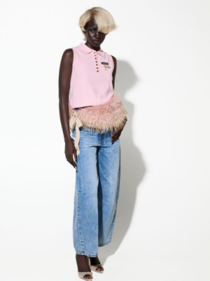 MILKWHITE - KNIT TOP PINK