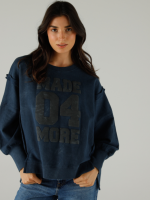 ONE TEE - SWEAT JUDY INDIGO