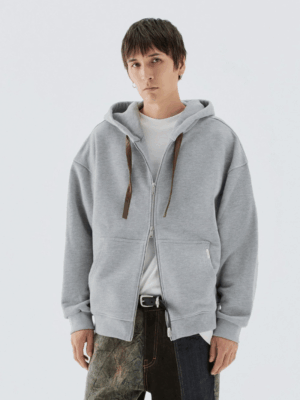 I'M BRIAN - OVERSIZED ZIP-UP SWEATSHIRT
