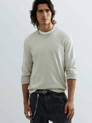 REPLAY - COTTON CREW-NECK SWEATER