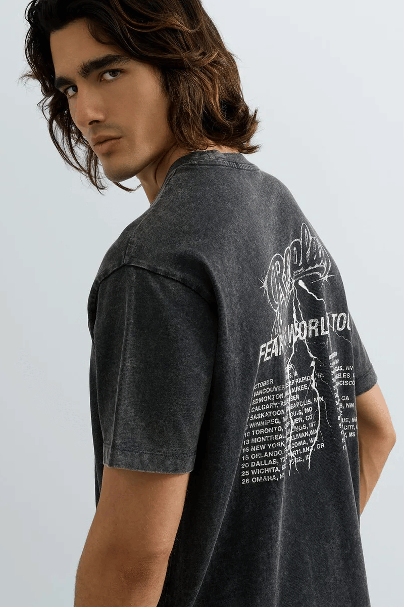 REPLAY - T-SHIRT WITH EAGLE PRINT 2 REPLAY - T-SHIRT WITH EAGLE PRINT - Image 2