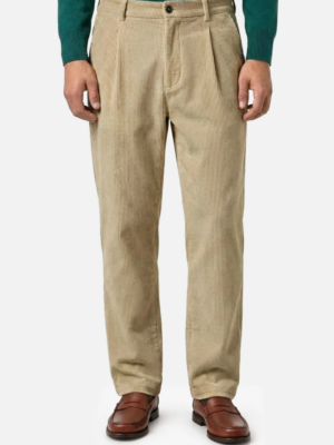 MC2 SAINT BARTH - BEIGE FUJI POCKET CORDUROY PANTS