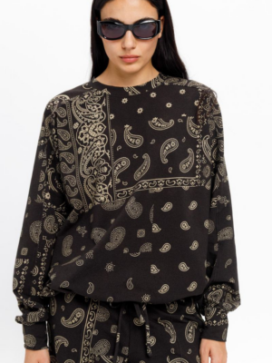 BLACK&BLACK - BOXY COTTON SWEATER