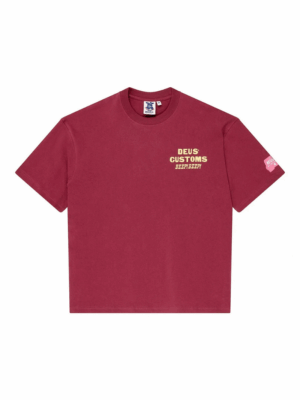 DEUS EX MACHINA - BLOOMERS OS TEE RED