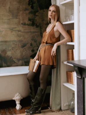 NIDODILEDA - ITER PLAYSUIT BRONZE