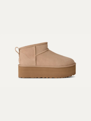 UGG- CLASSIC ULTRA MINI PLATFORMS SAND