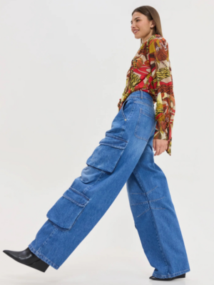 HEMITHEA - MERCURY DENIM PANTS MID BLUE