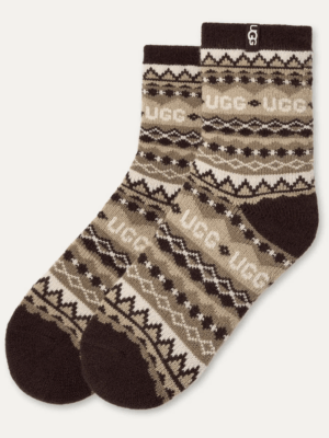 UGG - CRESSIDA COZY QUARTER SOCKS