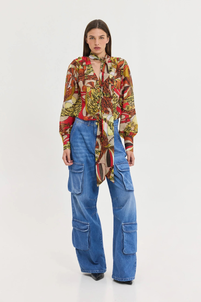 HEMITHEA - MERCURY DENIM PANTS MID BLUE 2 HEMITHEA - MERCURY DENIM PANTS MID BLUE - Image 2