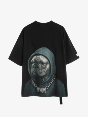 MWM - T-SHIRT WITH BULLDOG PRINT