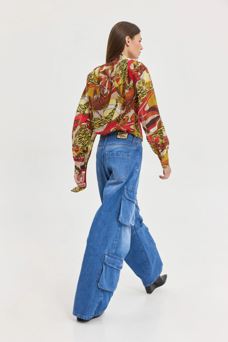 HEMITHEA - MERCURY DENIM PANTS MID BLUE 5 HEMITHEA - MERCURY DENIM PANTS MID BLUE - Image 5